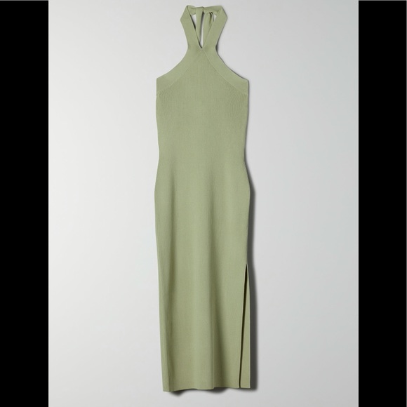 Aritzia Dresses & Skirts - Aritzia Cayenne Dress | Sage Green